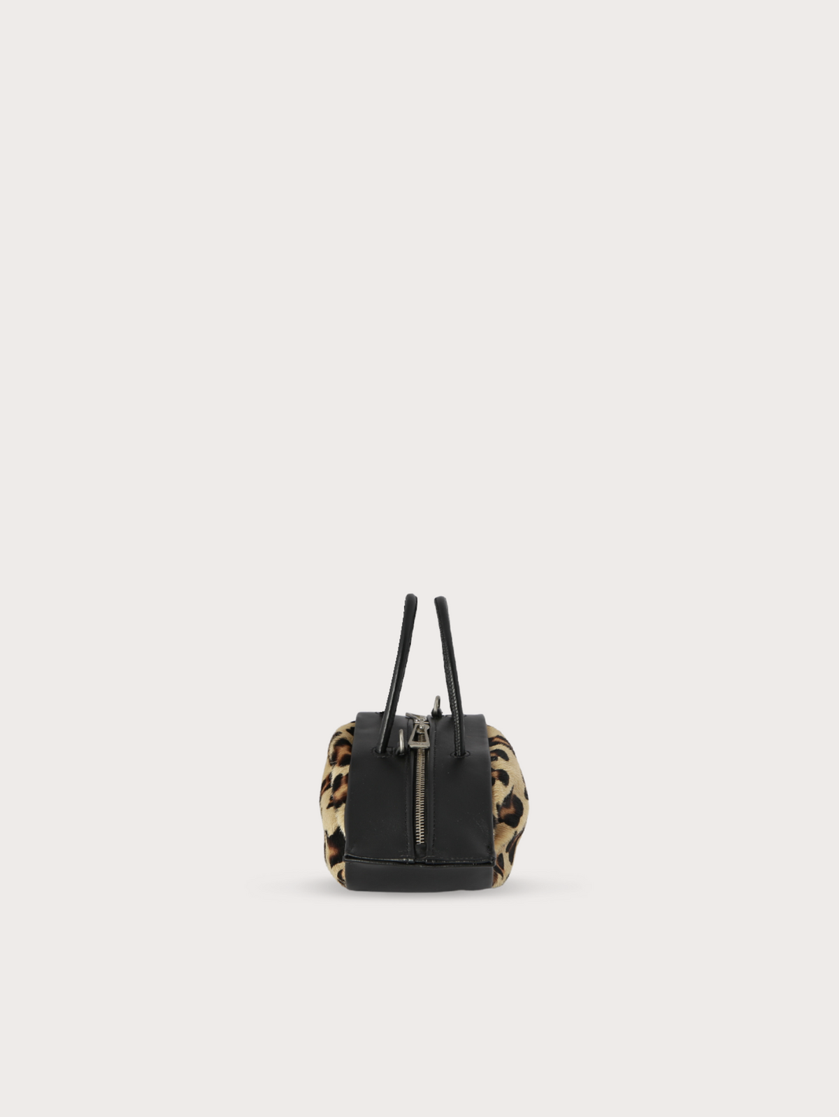 CHICCA MEDIUM - GENIUNE SMOOTH CALFSKIN LEATHER AND SUEDE