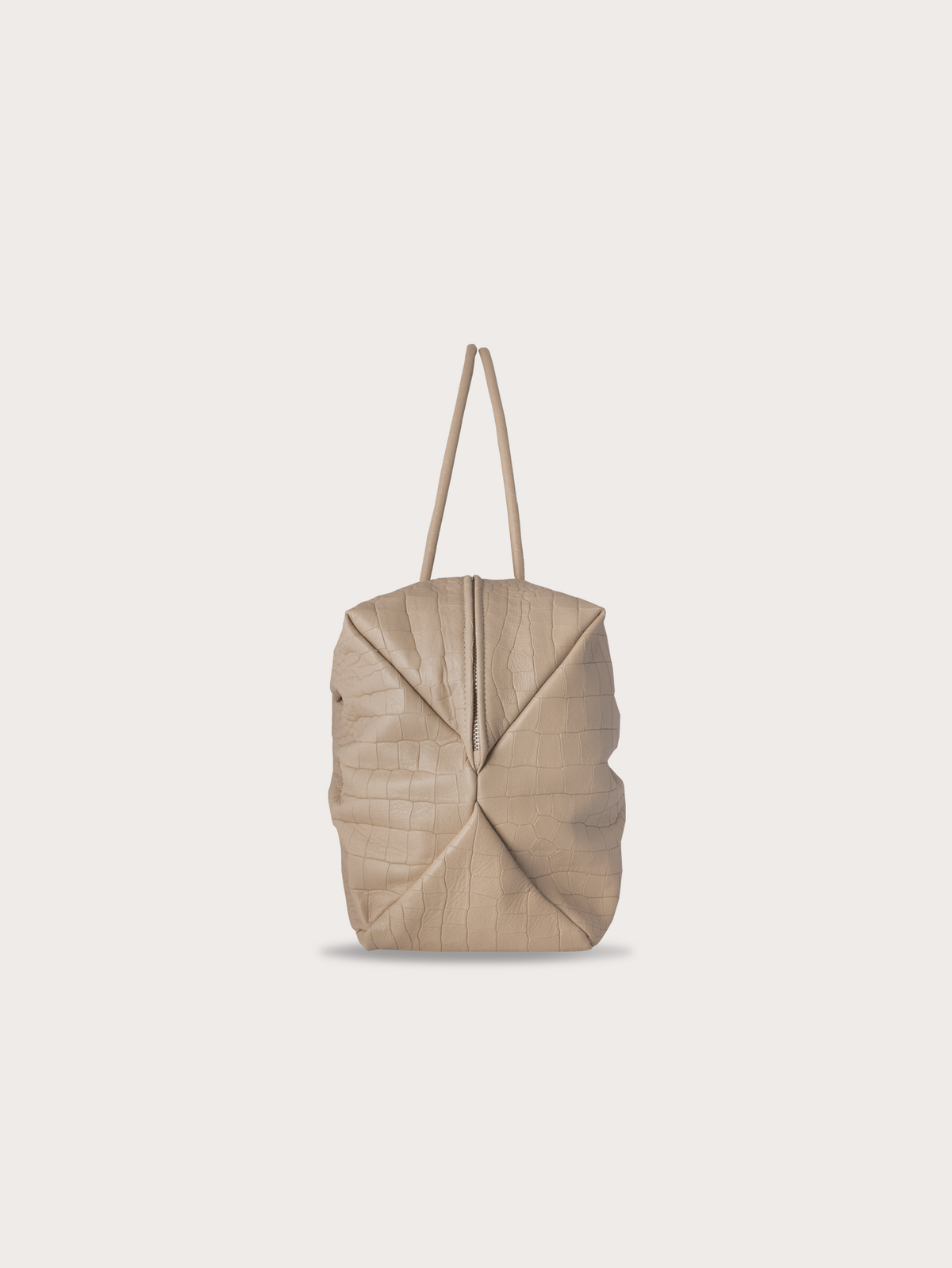 CHICCA MEDIUM - GENIUNE SMOOTH CALFSKIN LEATHER AND SUEDE