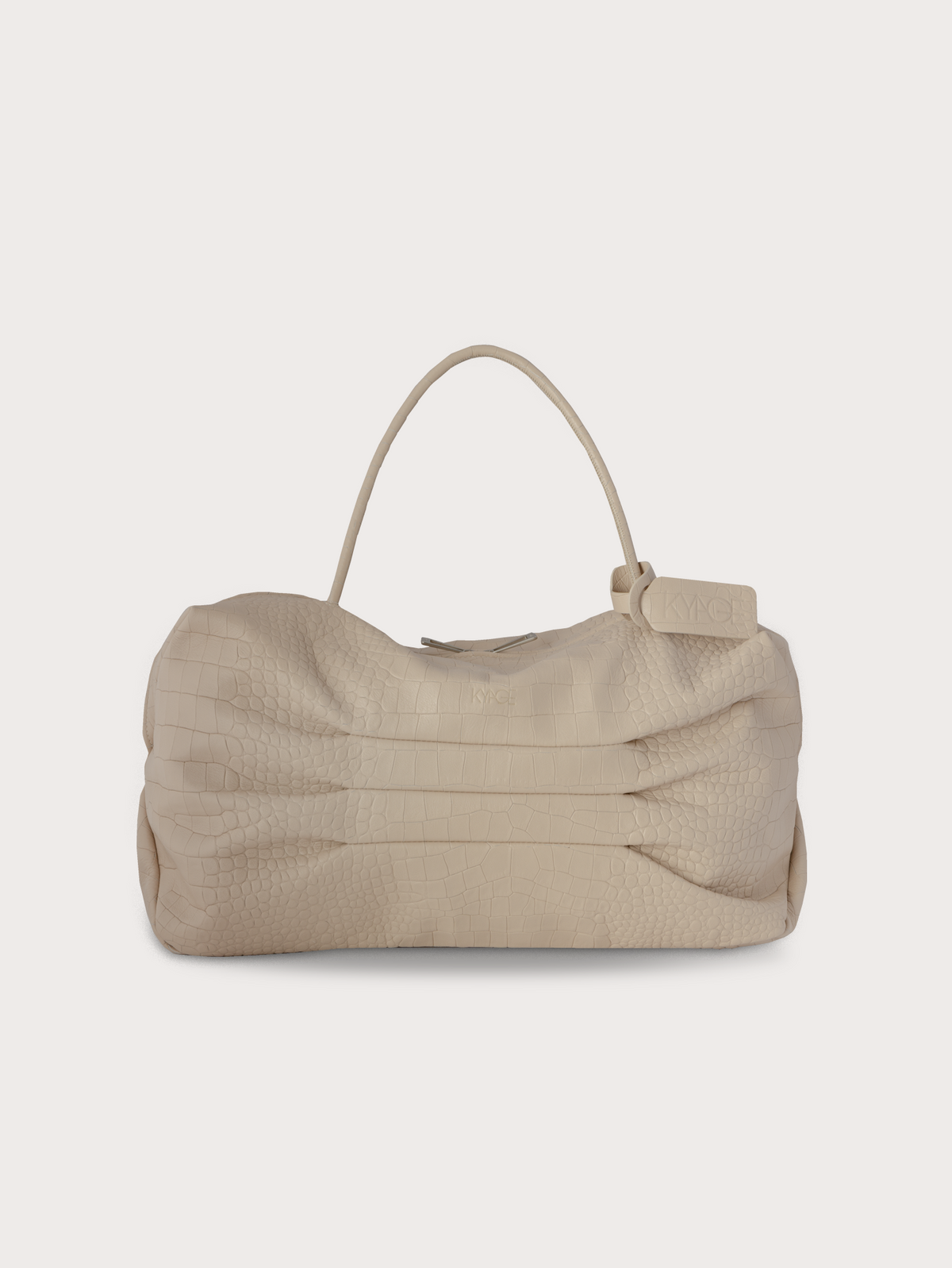 CHICCA MEDIUM - GENIUNE SMOOTH CALFSKIN LEATHER AND SUEDE