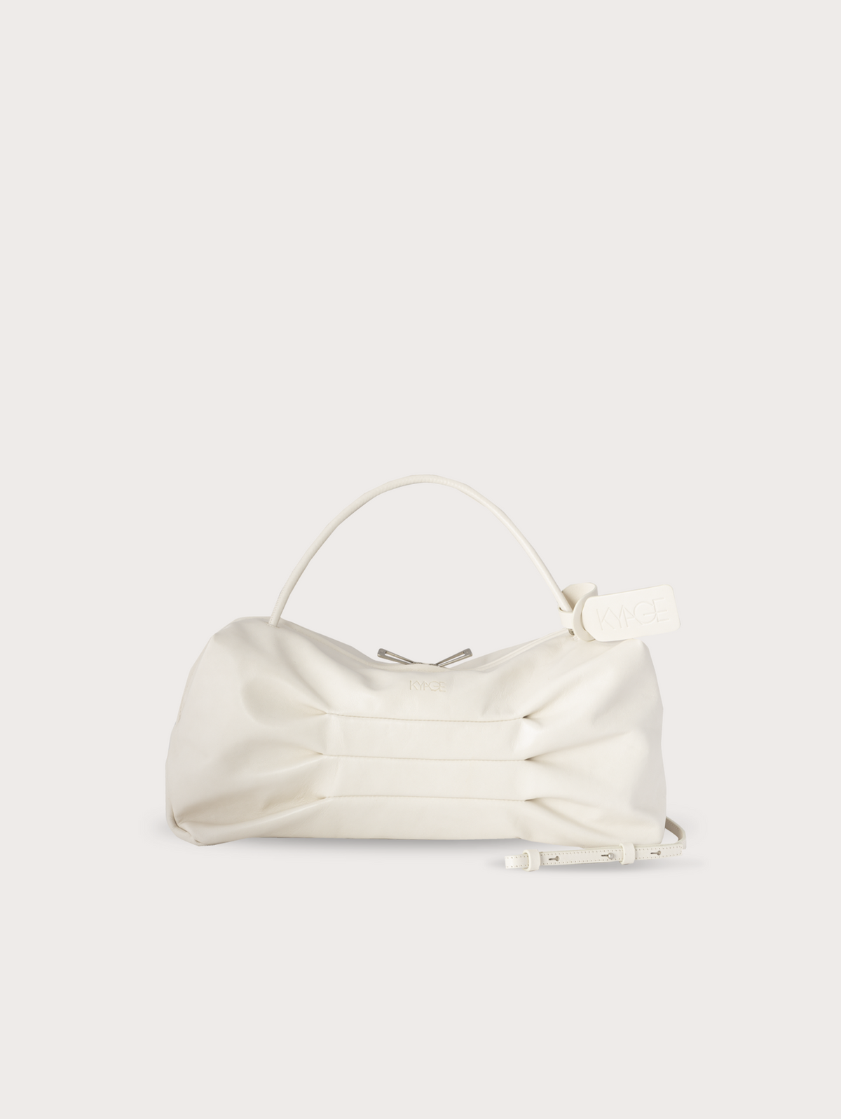 CHICCA MEDIUM - GENIUNE SMOOTH CALFSKIN LEATHER AND SUEDE