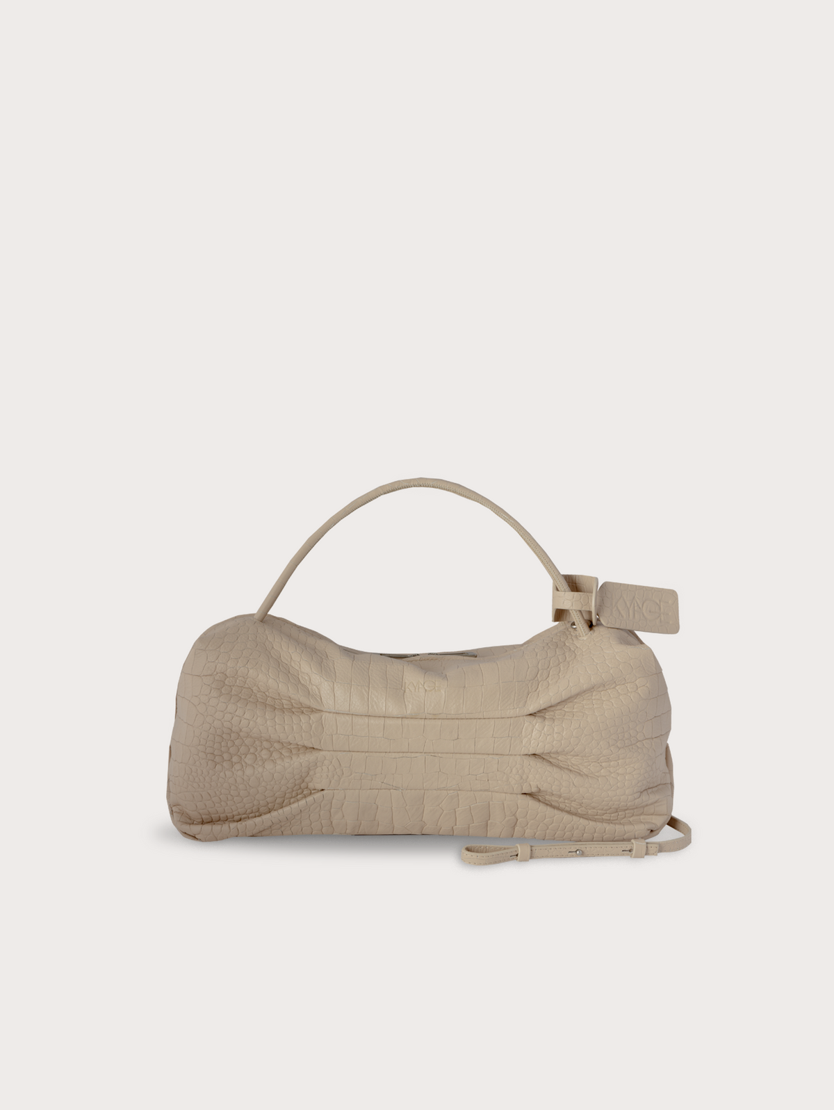 CHICCA MEDIUM - GENIUNE SMOOTH CALFSKIN LEATHER AND SUEDE