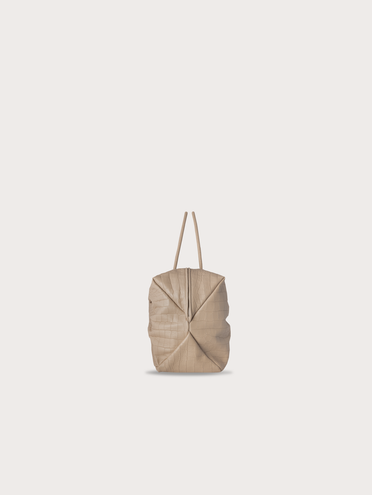 CHICCA MEDIUM - GENIUNE SMOOTH CALFSKIN LEATHER AND SUEDE
