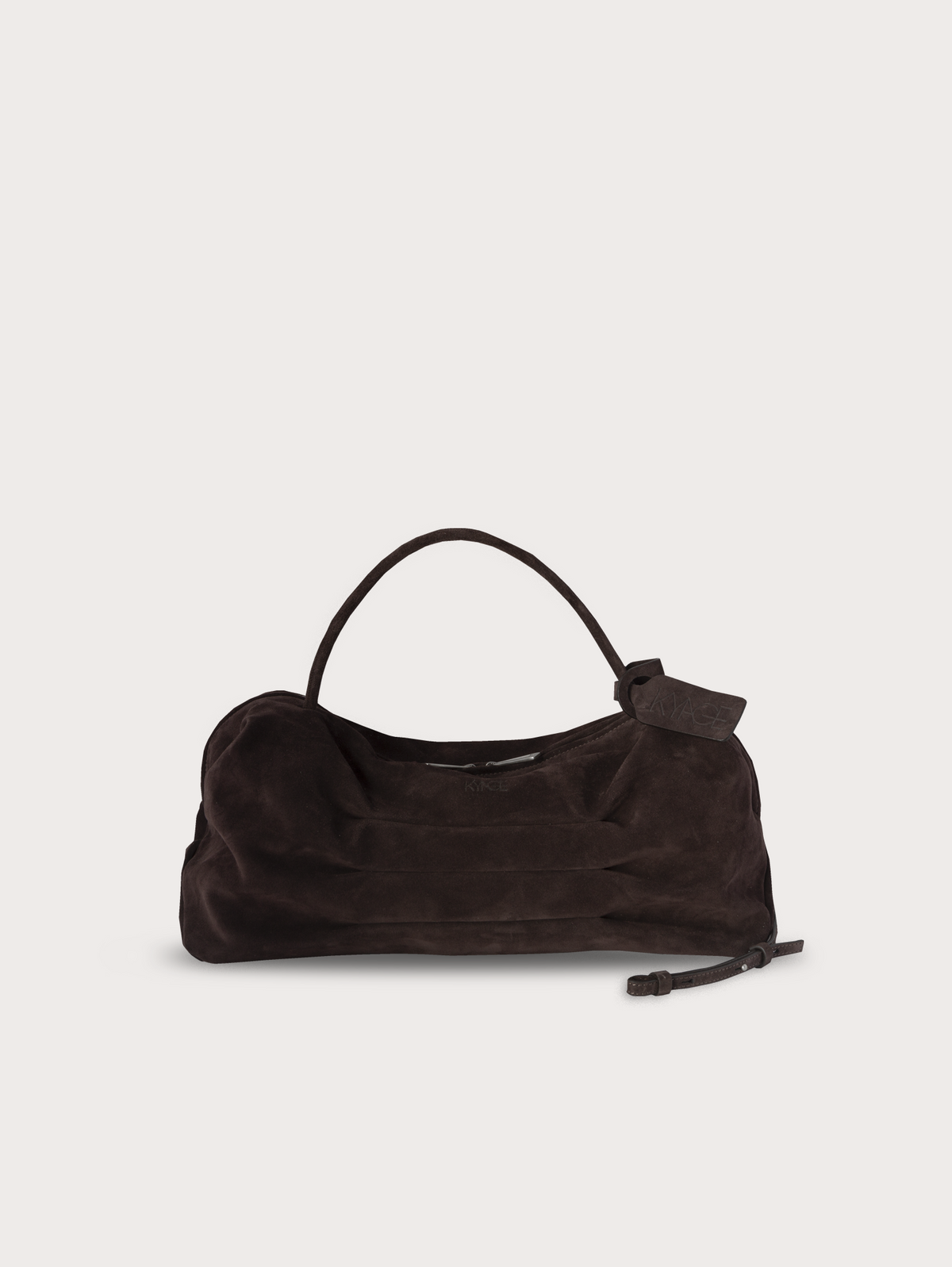 CHICCA MEDIUM - GENIUNE SMOOTH CALFSKIN LEATHER AND SUEDE